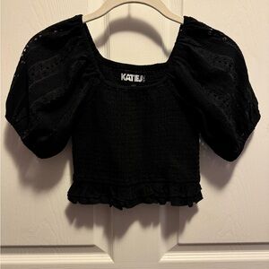 Katie J NYC Girls Marlee Crop Top